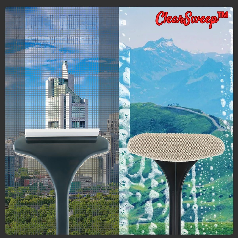 ClearSweep™ | 2-in-1 Raam- en Hordeurreiniger (1+1 GRATIS)