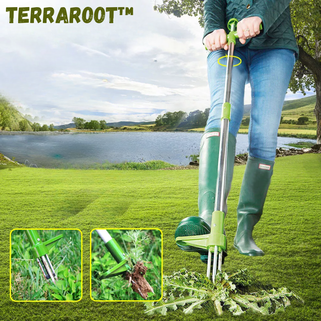 TerraRoot™ – Onkruidverwijderaar met lange steel