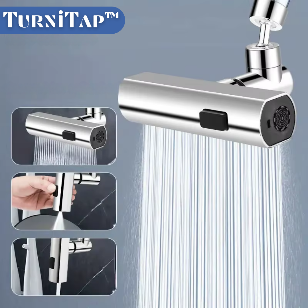 TurniTap™ - Draaibare Waterval Keukenkraan