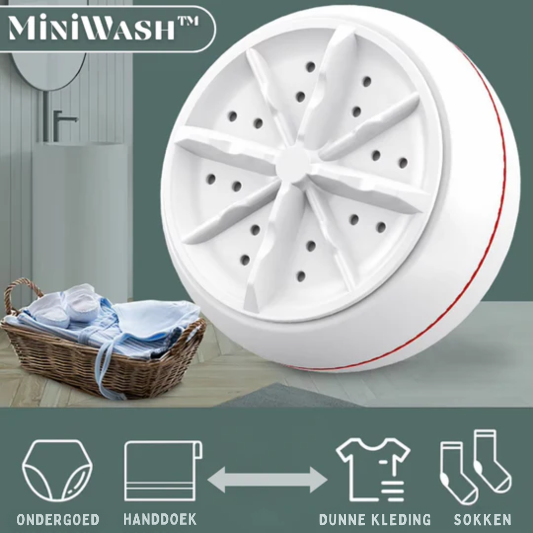 MiniWash™ | Mini 2-in-1 was en vaatwasapparaat