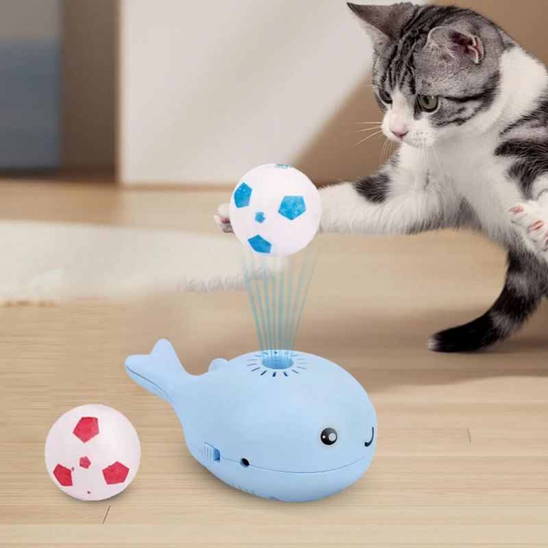 WhalePlay™ | Interactieve zwevende kattenbal (2 ballen GRATIS)