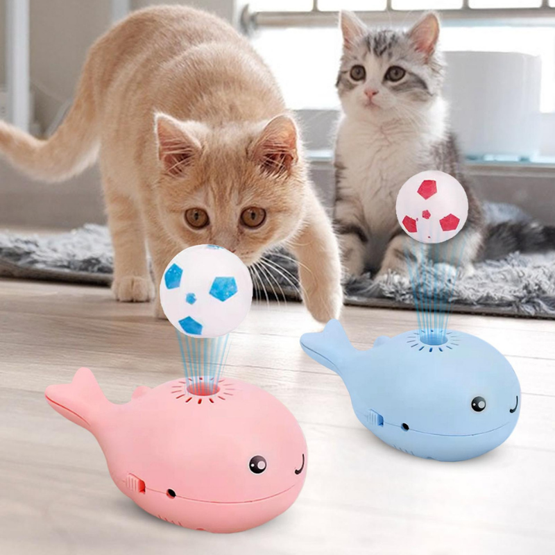 WhalePlay™ | Interactieve zwevende kattenbal (2 ballen GRATIS)