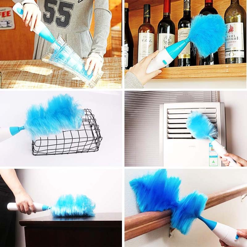 DustWhirl™ | Elektrische draaiende schoonmaakborstel