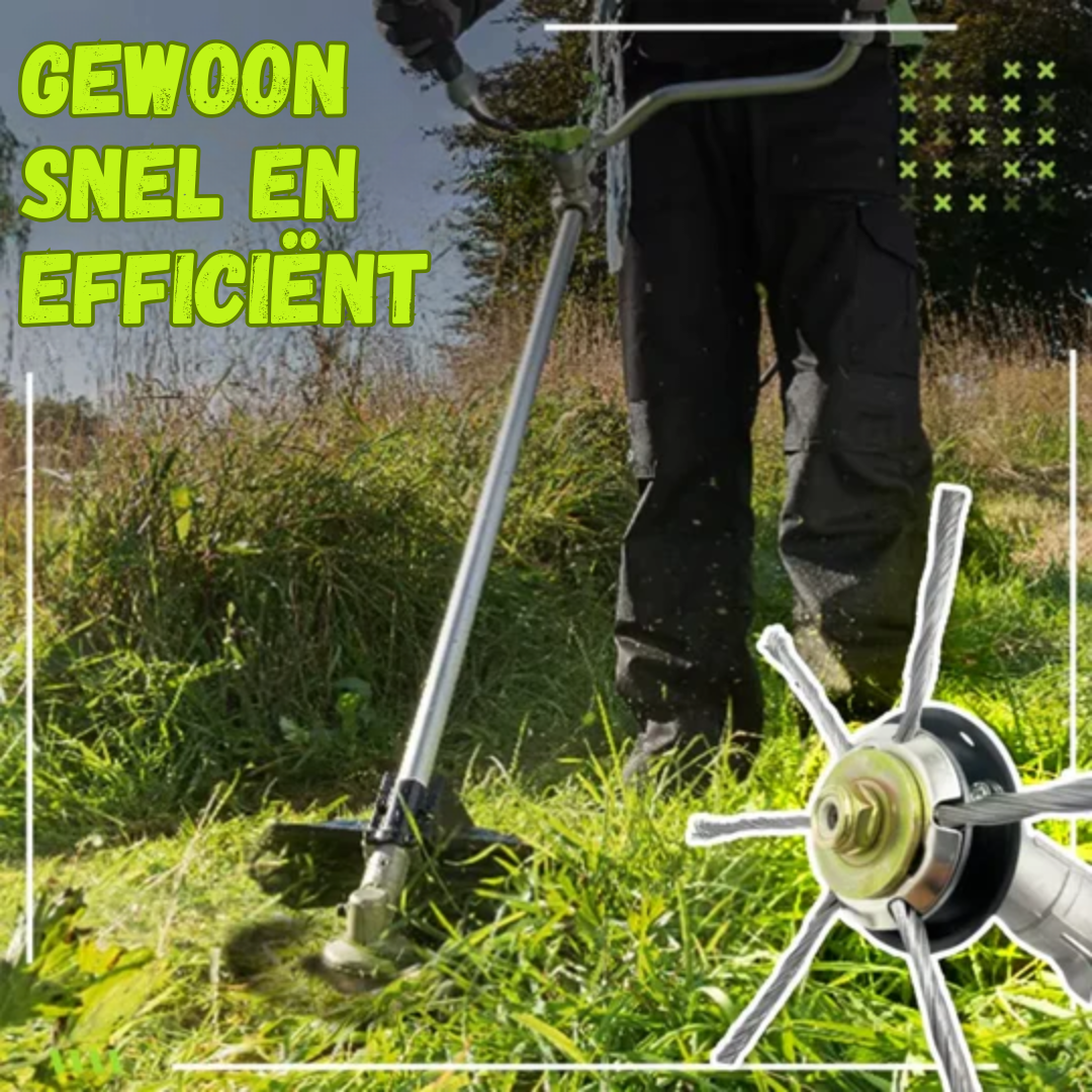 GrassRipper™ – Stalen draad grasmaaier