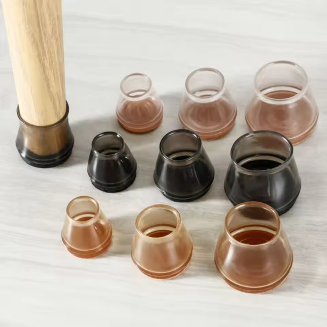 ChairGuard™ - Silicone stoelpootbeschermers (8-delige set)