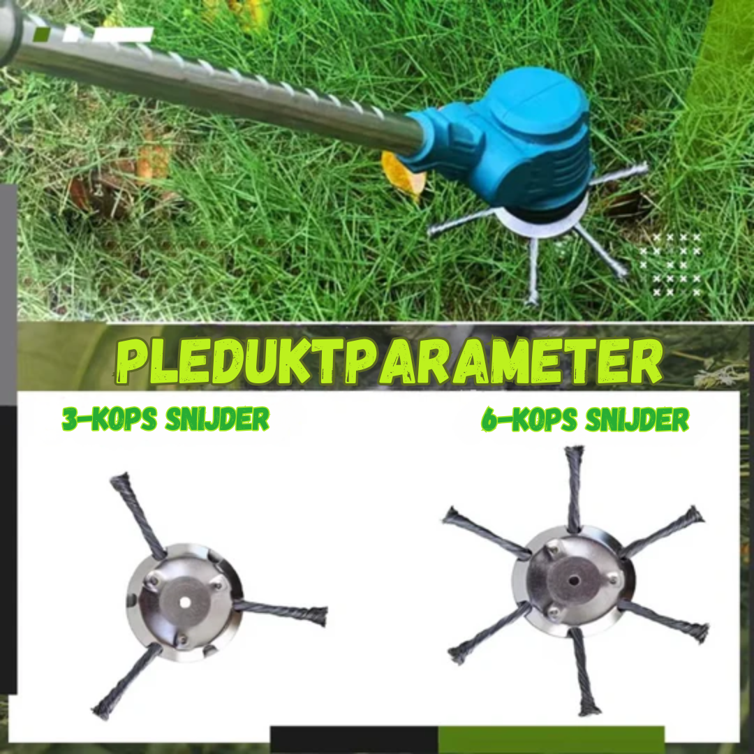 GrassRipper™ – Stalen draad grasmaaier