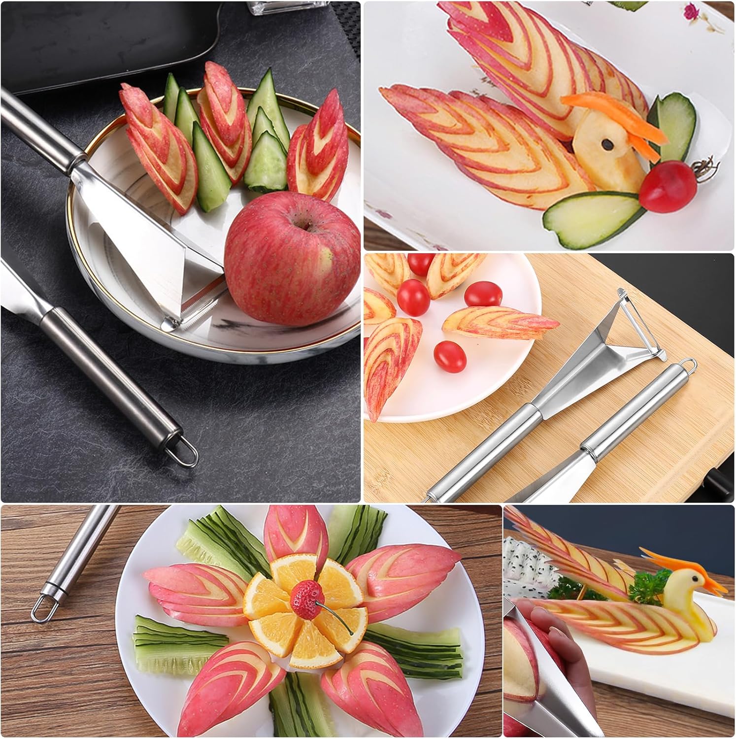 Crivita™ – Driehoekig fruitmes