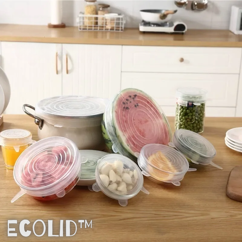 EcoLid™ | Siliconen deksels voor bakjes (1+1 SET GRATIS)