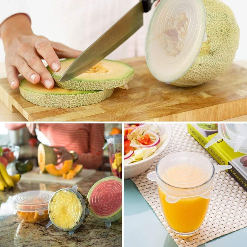 EcoLid™ | Siliconen deksels voor bakjes (1+1 SET GRATIS)