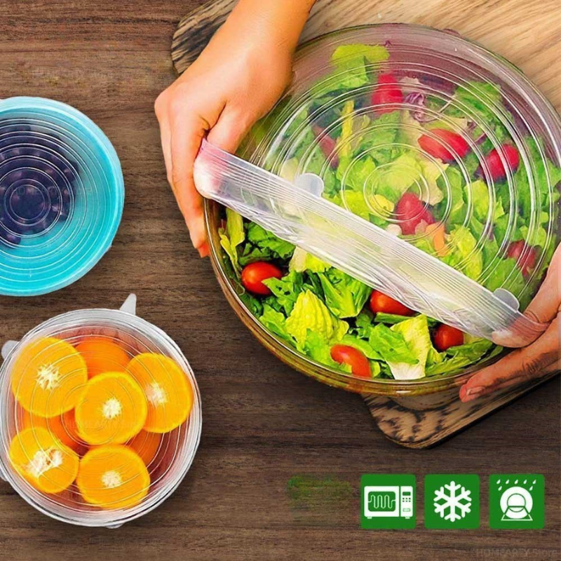 EcoLid™ | Siliconen deksels voor bakjes (1+1 SET GRATIS)