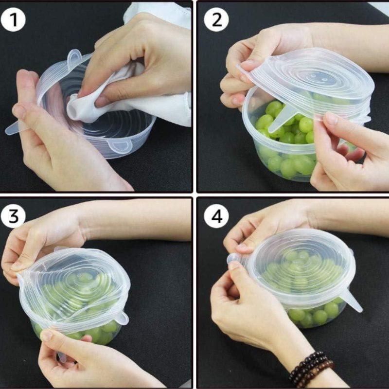 EcoLid™ | Siliconen deksels voor bakjes (1+1 SET GRATIS)