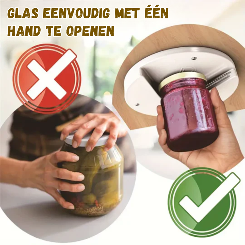 LidLift™ - Glazen openen met één hand