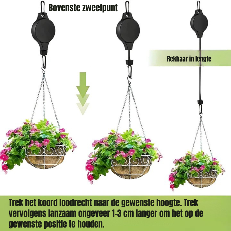 GreenLift™ - Verstelbare plantenhanger