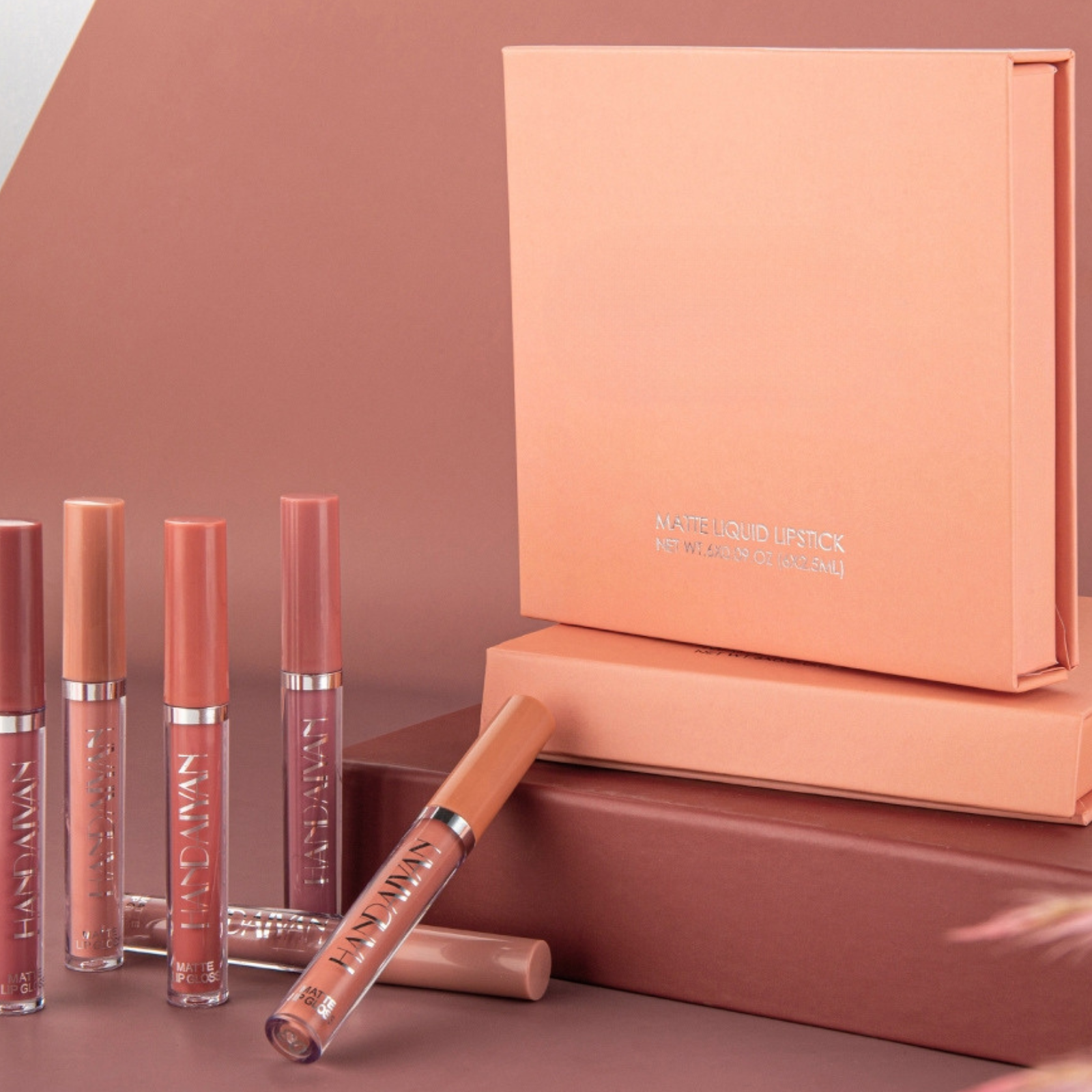 PlushPout™ - Matte vloeibare lippenstift (set van 6)