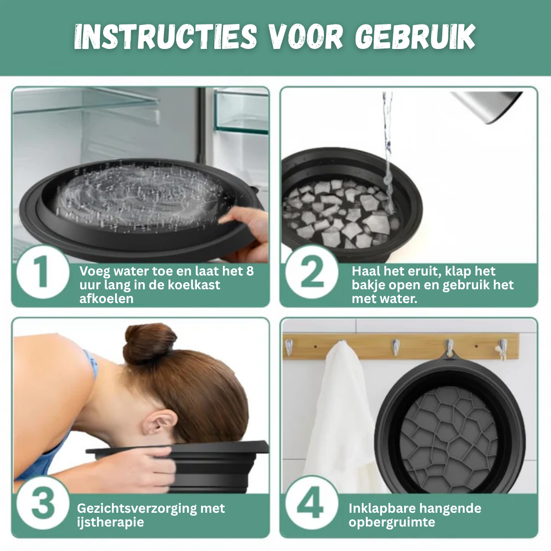 GlaciaGlow™ - Gezichtsbadkom