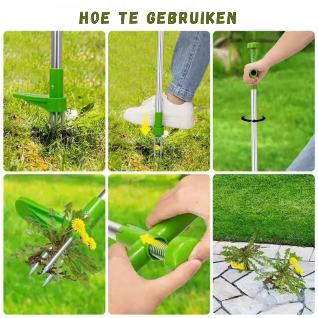 TerraRoot™ – Onkruidverwijderaar met lange steel