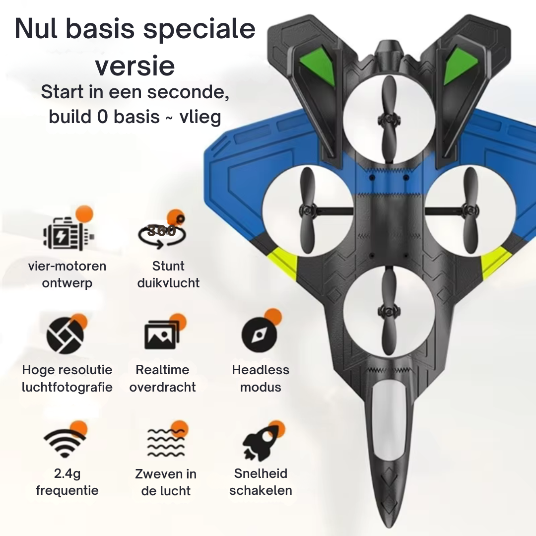 WingWiz™ Afstandsbedienbaar Vliegtuig