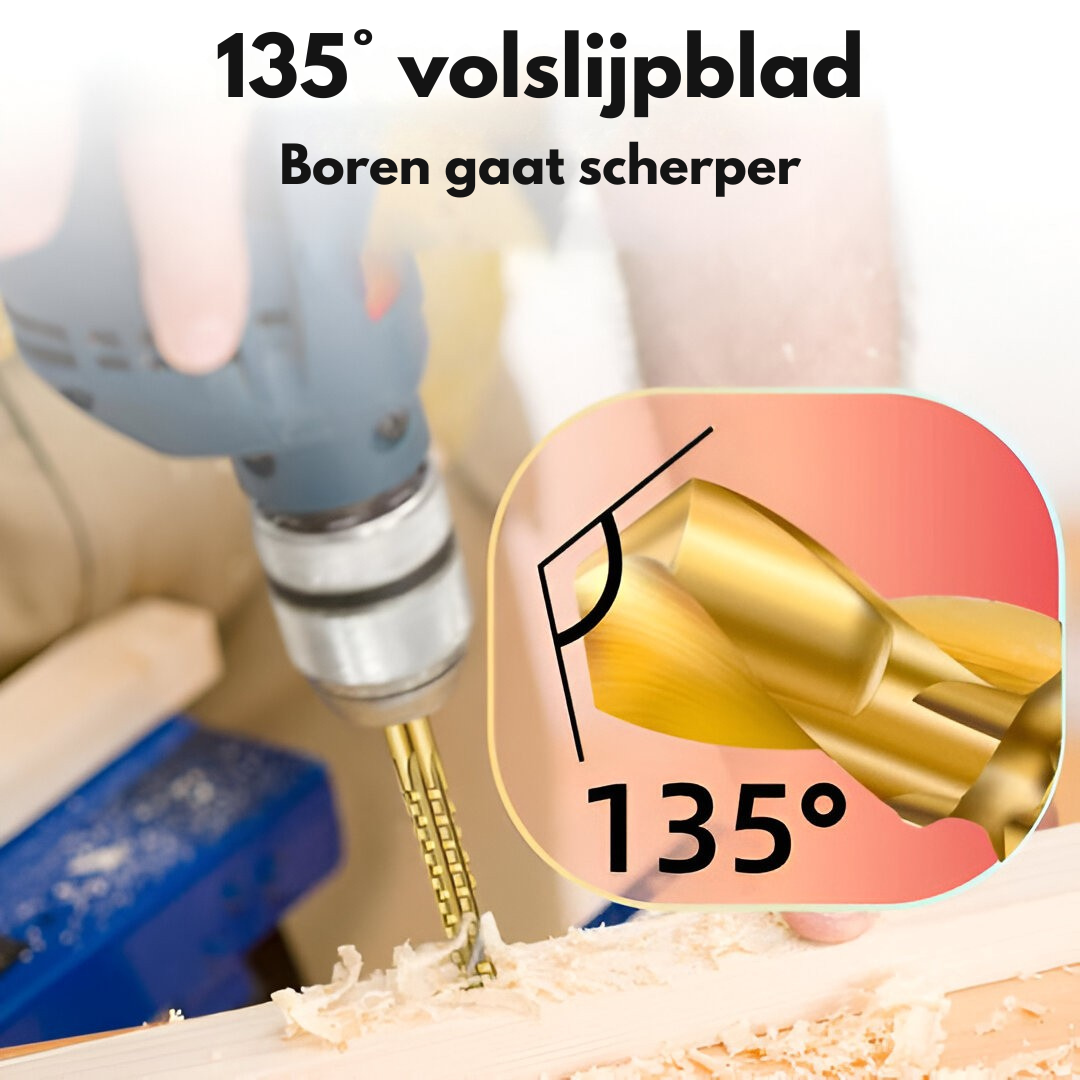 BoreMax™ - Spiraaltand-Boorset (Set van 6 stuks)