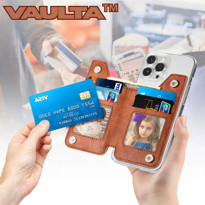 Vaulta™ – Telefoonportemonnee (1+1 GRATIS)