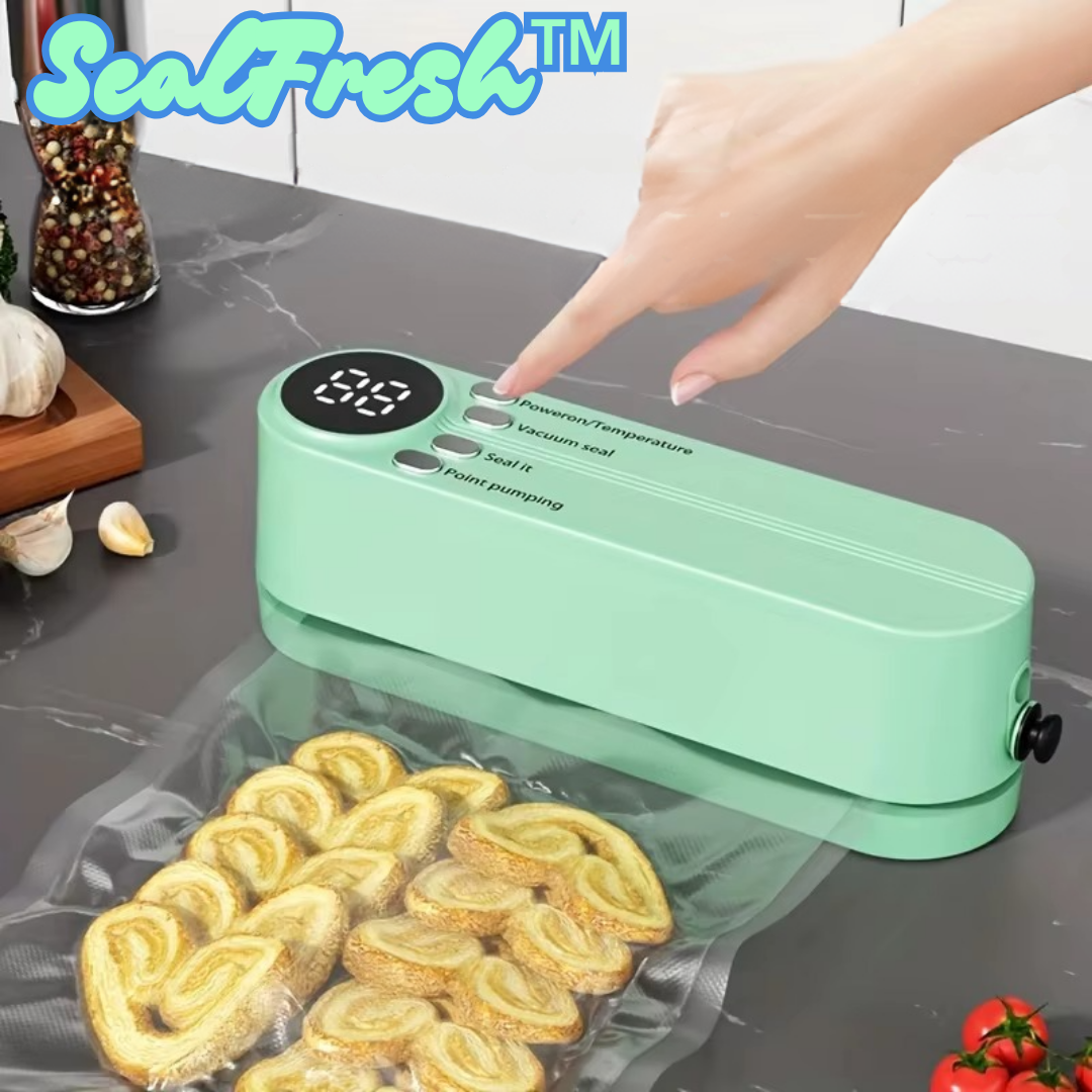 SealFresh™ – Draadloze Vacuümsealer