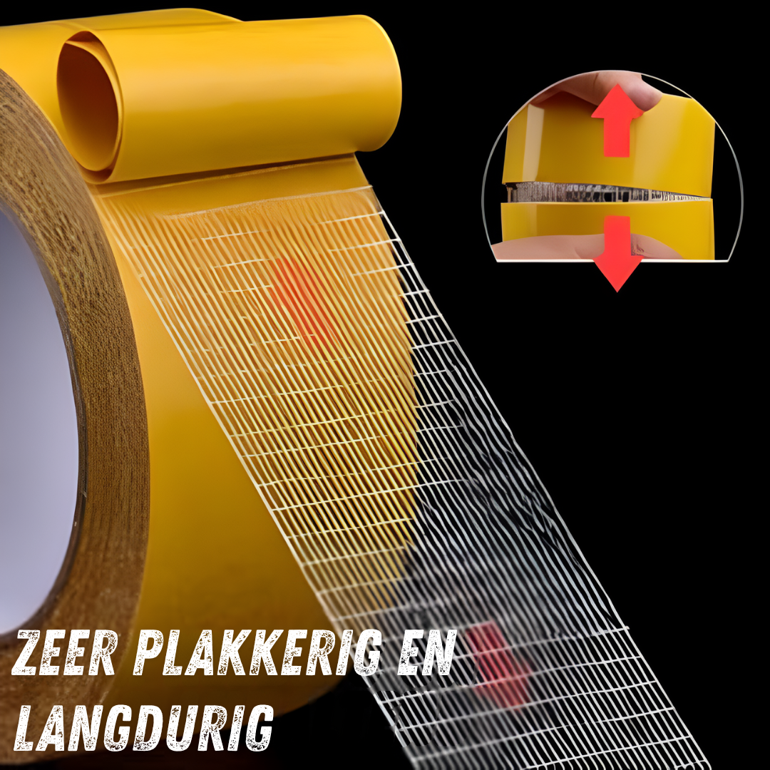 Fibriq™ – Dubbelzijdige vezeltape (1+1 GRATIS)