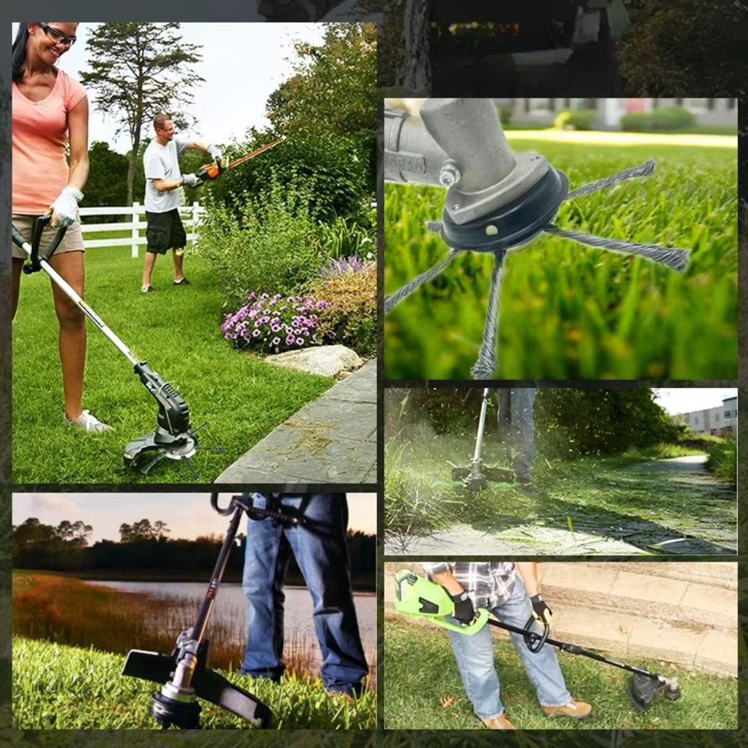 GrassRipper™ – Stalen draad grasmaaier