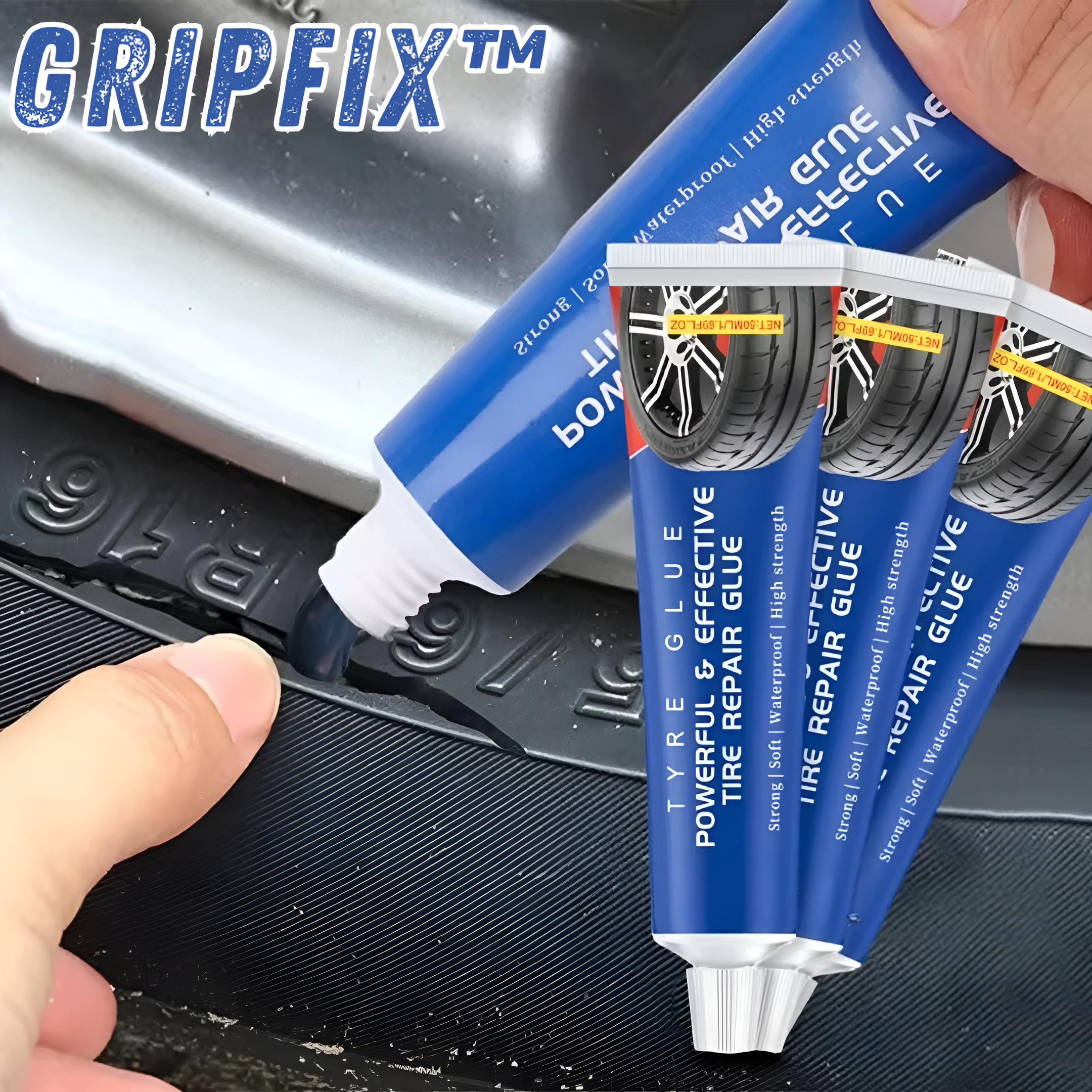 GripFix™ - Bandenreparatielijm (1+1 GRATIS)