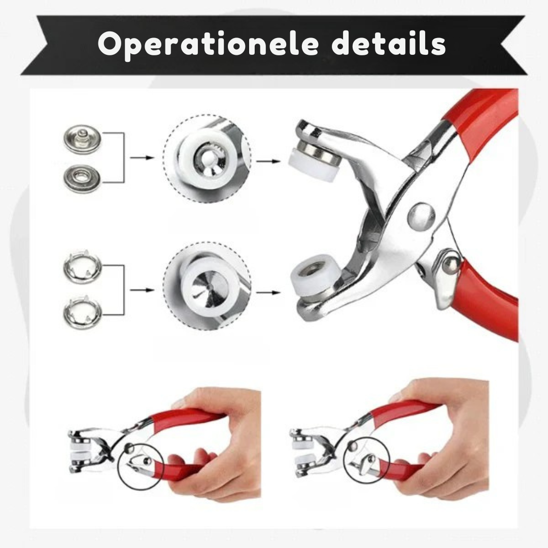 FixSnap™ – Drukknop gereedschapsset