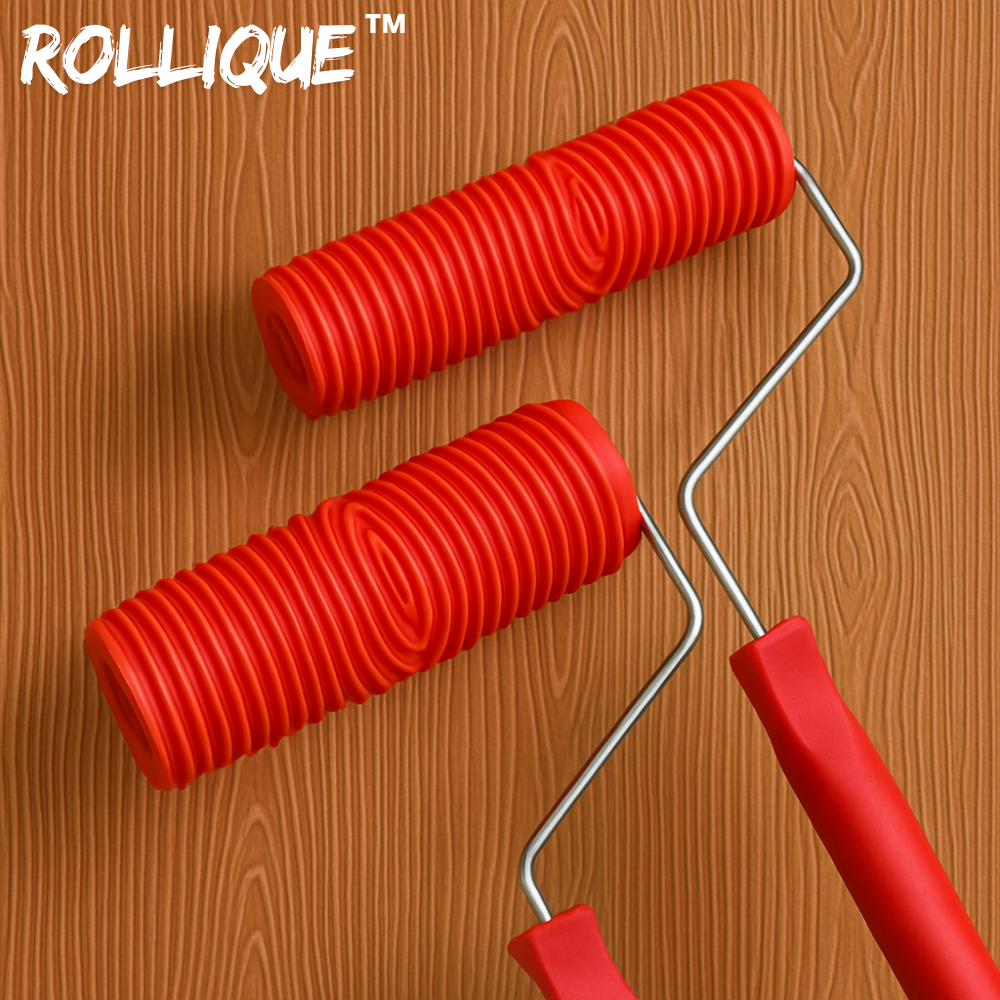 Rollique™ – Structuurverfroller met patroon