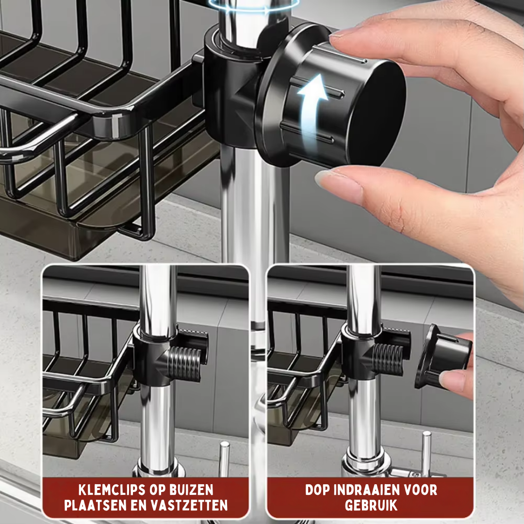 TidyTap™ – Keukenkraan Organizer